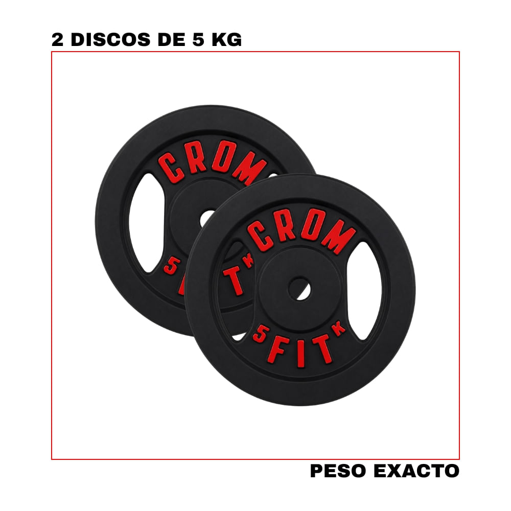 Par de Discos de 5 Kg