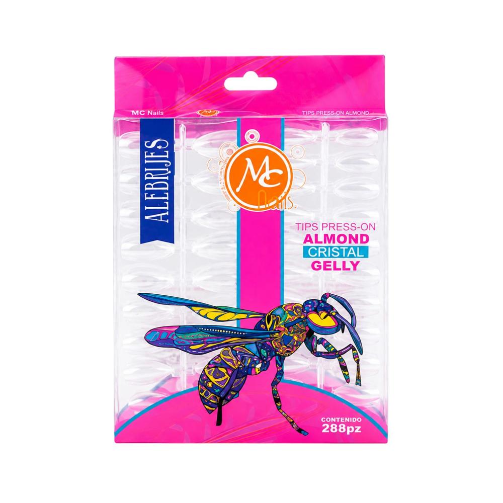 Uñas Postizas Almendra 288 pz - MC NAILS