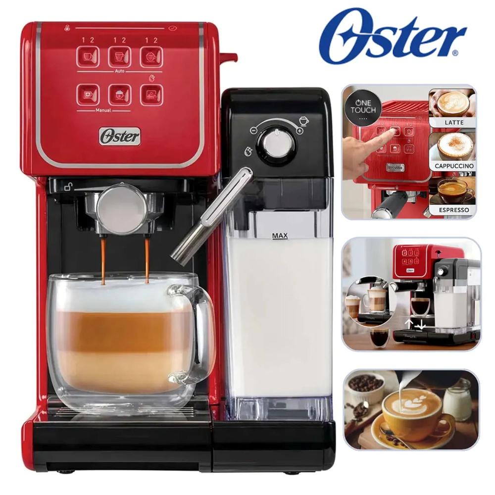 Cafetera Oster® PrimaLatte Touch BVSTEM6801R
