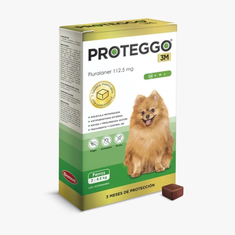 Proteggo 3m 112.5 mg - 2.5 a 4.5 kg - 1 Tab x 3 meses