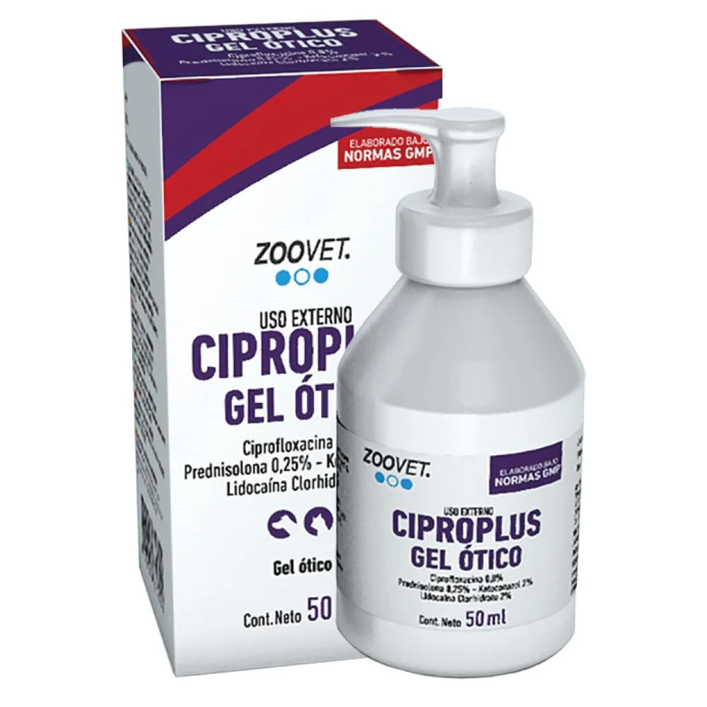 Ciproplus Gel Otico 50 ml