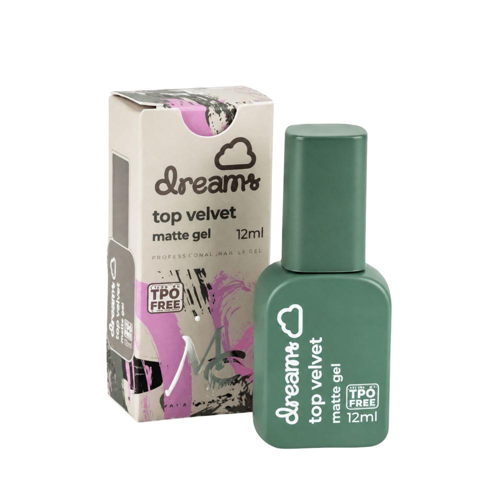 Dreams Top Velvet Matte Gel 12 ml - MC NAILS
