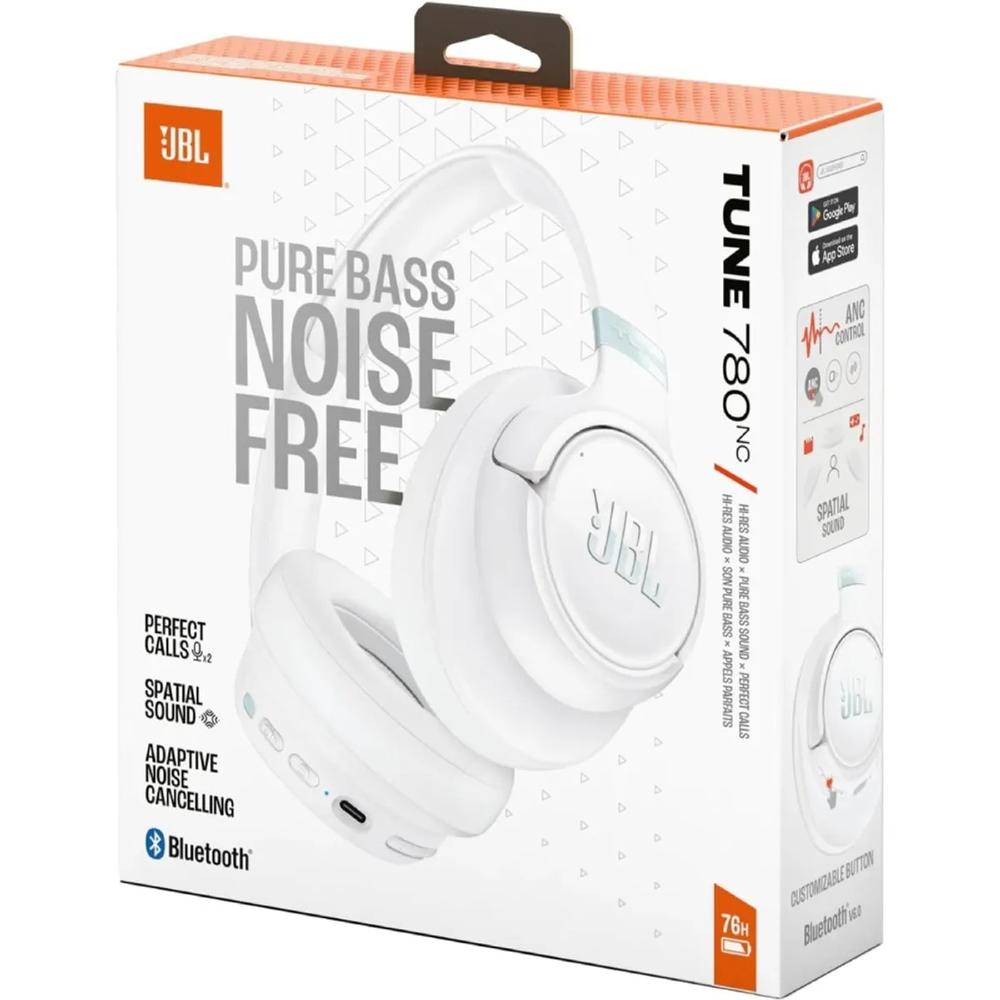 Audífonos JBL Tune 780NC Bluetooth 6.0 - Blanco