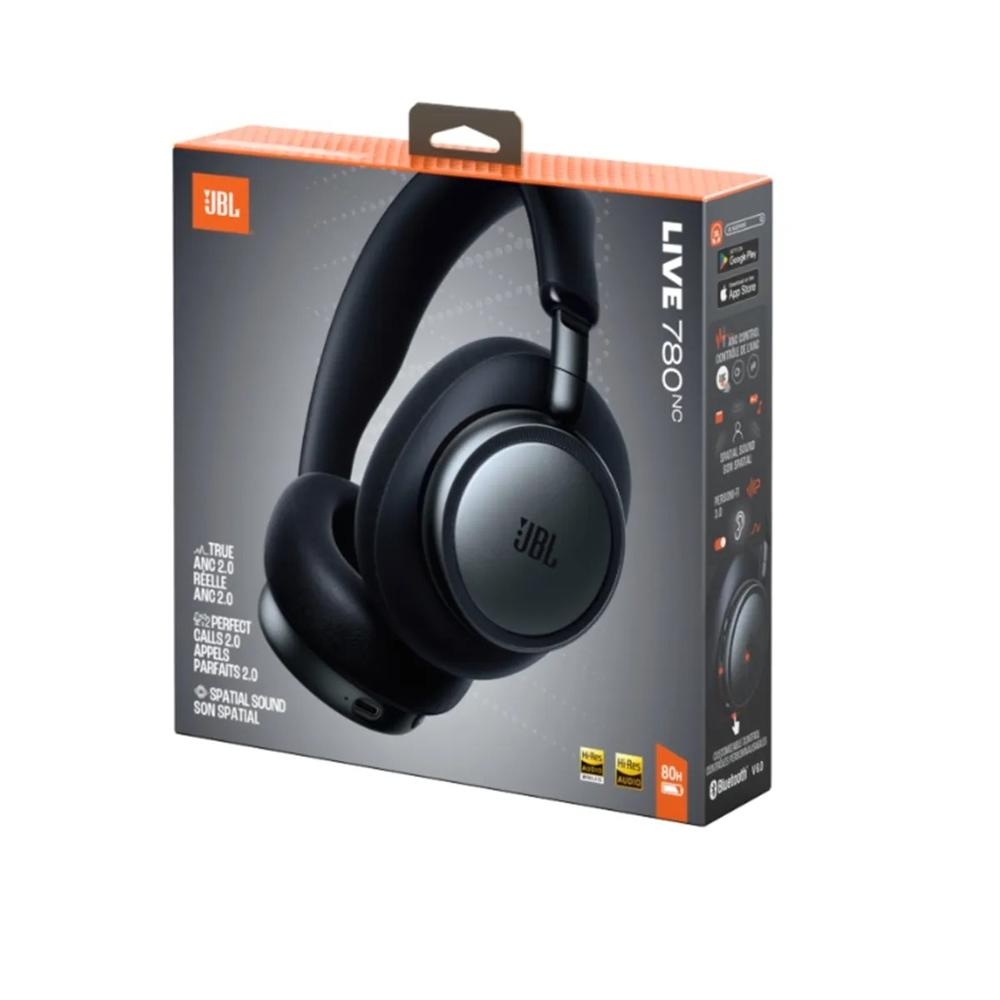 Audifonos JBL Live 780NC Bluetooth Negro Over Ear JBLLIVE780NCBLKAM