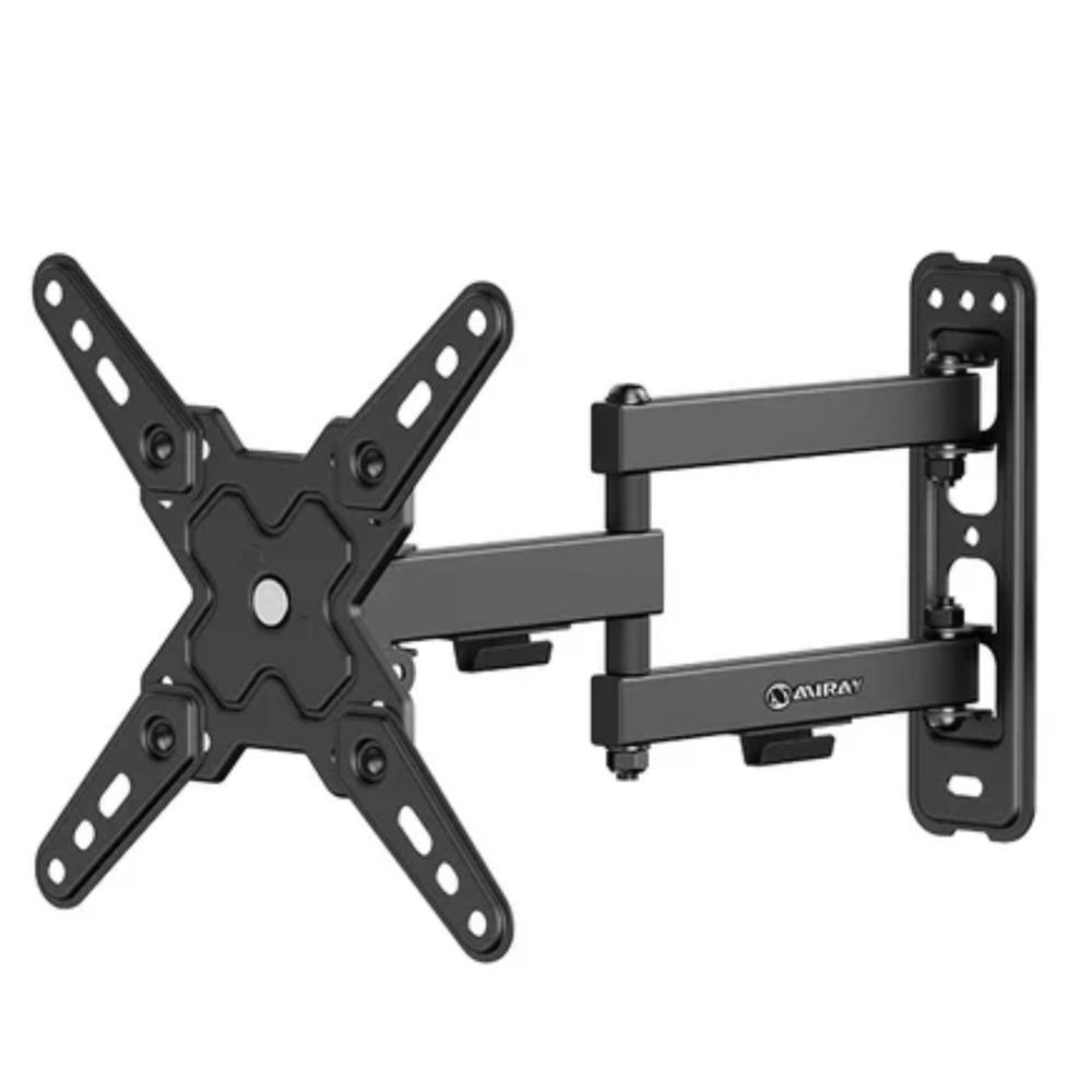 Rack de Pared para TV 13 a 43 Pulgadas Giratorio Negro