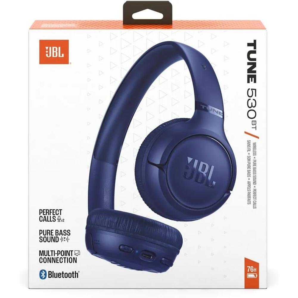 JBL TUNE 530 BT AUDIFONO BLUETOOTH COLOR AZUL