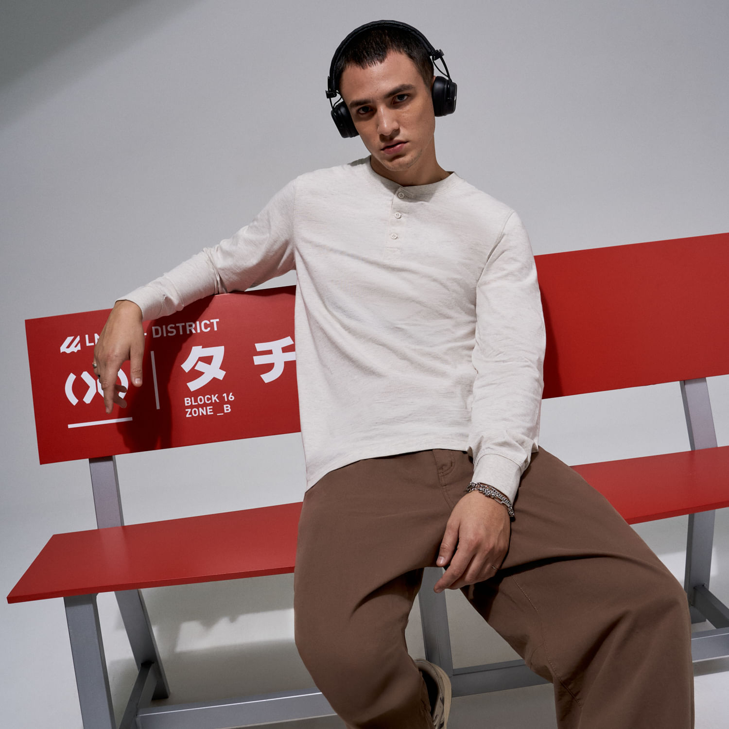 Polo Manga Larga Hombre Heannly Hypnotic
