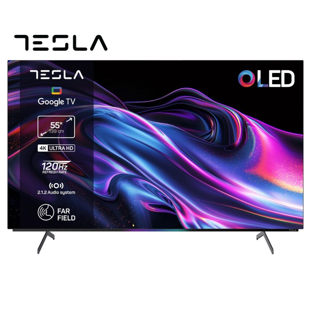 Televisor Tesla 55 OLED 4K Ultra HD  120 HZ O55S949GUS3- Google TV