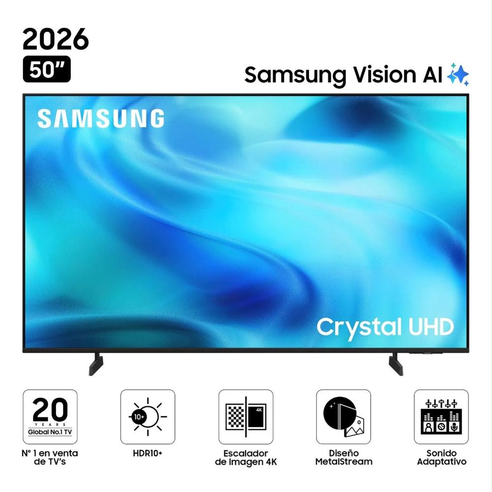 Televisor Samsung 50  Smart Crystal UHD 4K 50U8000HG 2026