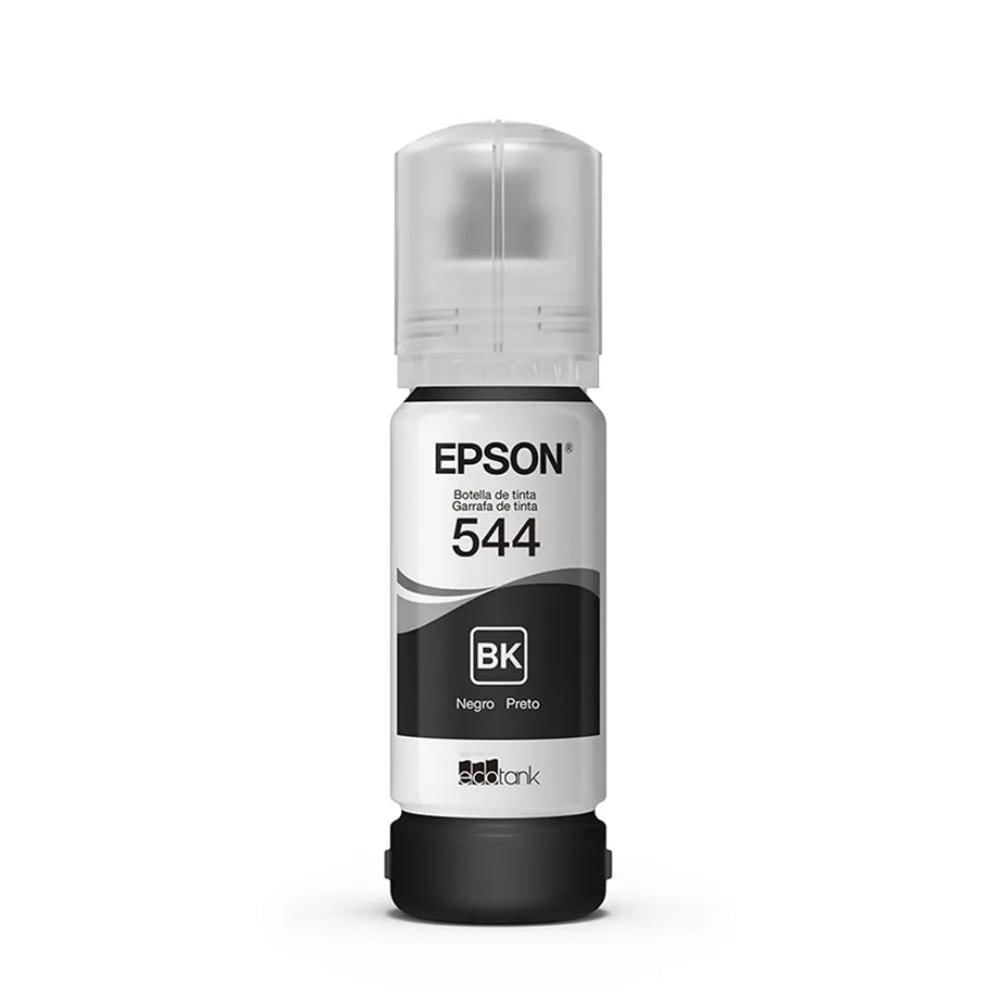 Botella de Tinta Epson T544 Negro 65ml para EcoTank L1110/L3110/L3150/L5190