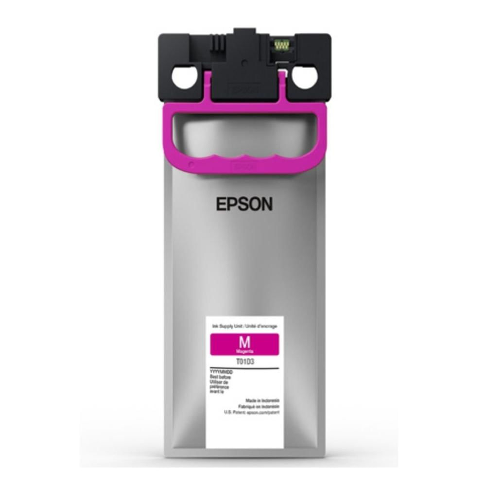 Bolsa de Tinta Epson T01D3 Magenta 182ml XXL - WorkForce Pro WF-C529R/C579R/C579RA/PX-M880FX/S880X