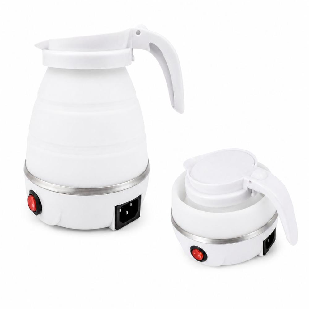Hervidor Eléctrico Portátil Automático Plegable Blanco