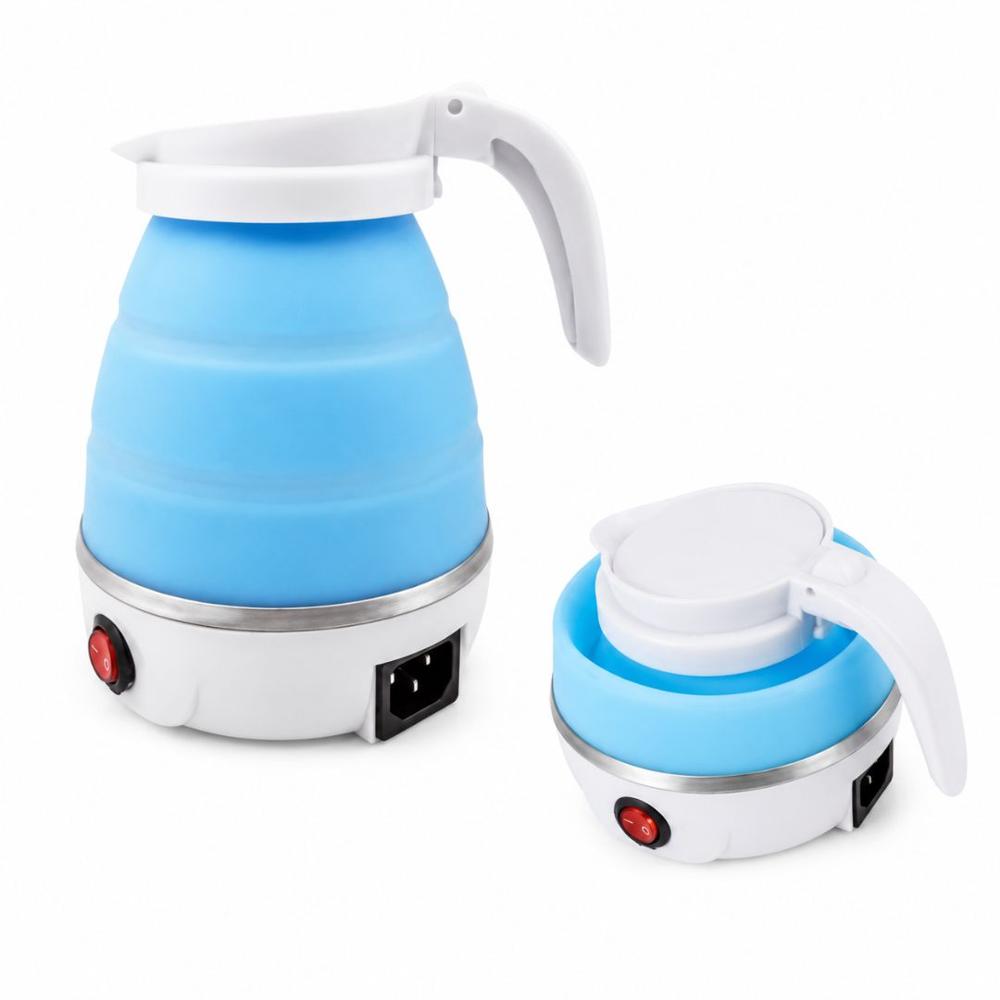 Hervidor Eléctrico Portátil Automático Plegable Celeste