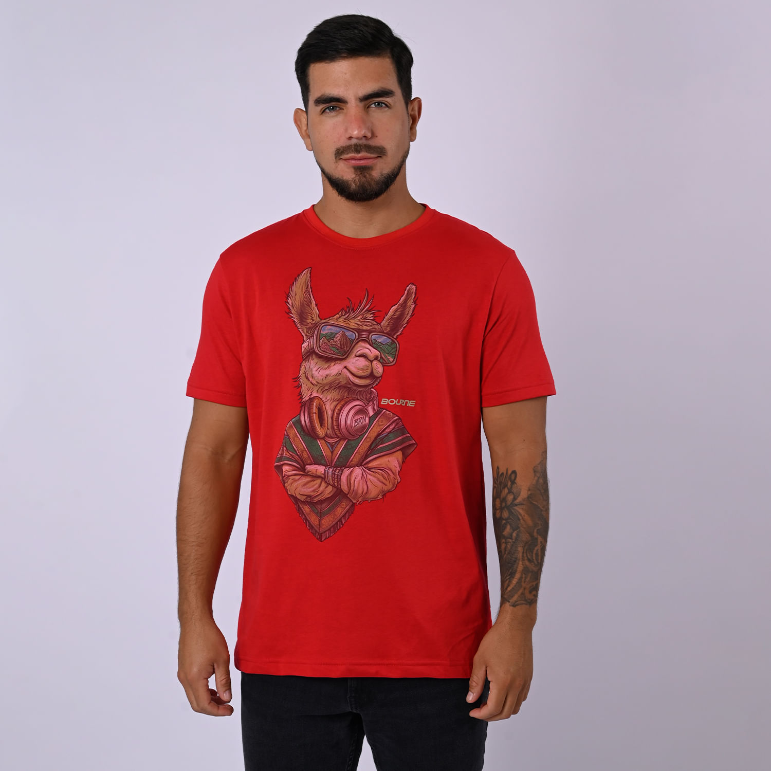 Polo Manga Corta Hombre Clasico 016 H26 Bourne Rojo Talla S