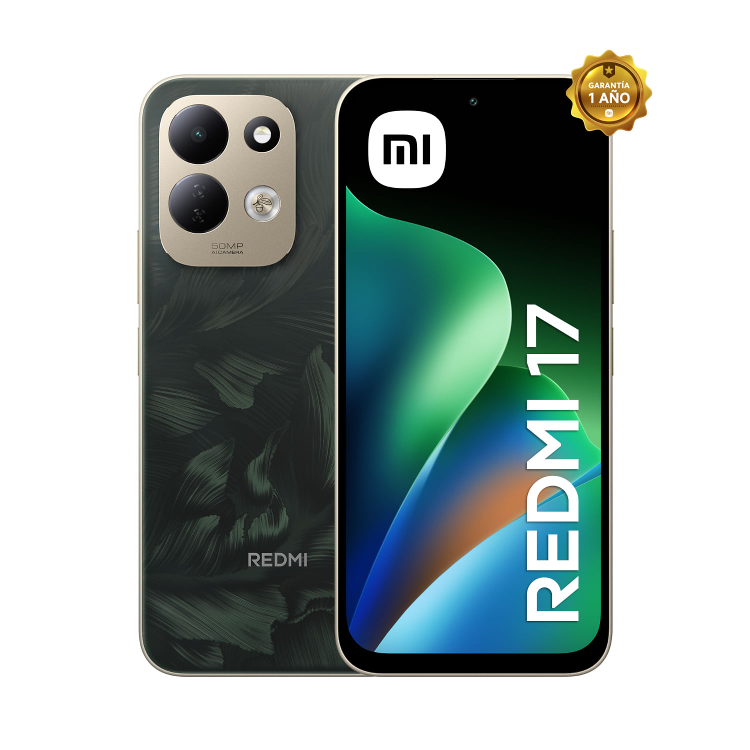 Celular Redmi 17 4GB RAM + 256GB ROM Oak Green