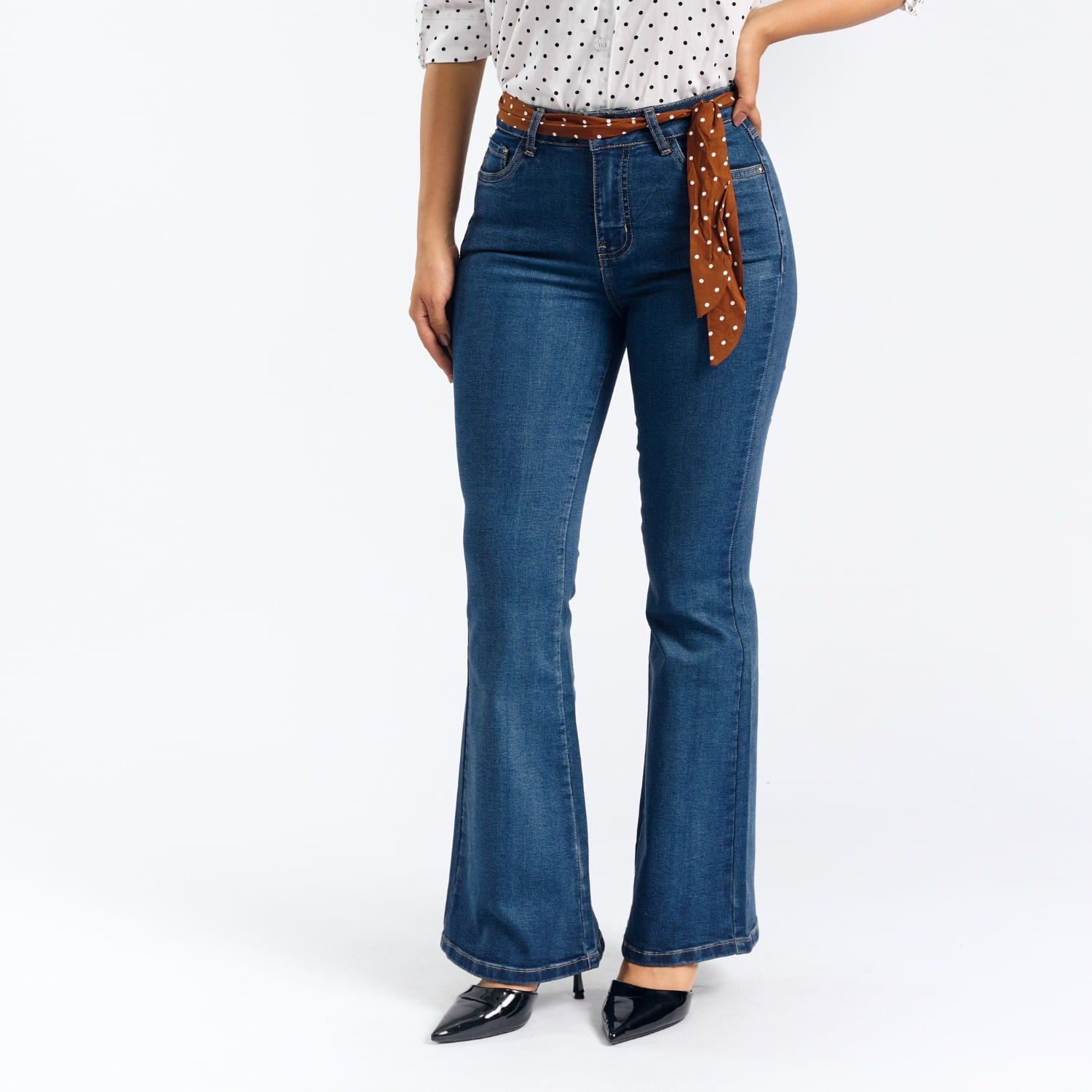 Jean Mujer Fryddas Parada 111 Flare Azul 28