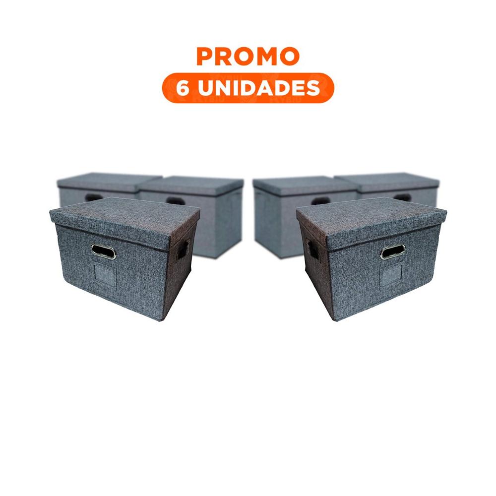 Pack6 Modulo 3 Niveles con Perchera Doble Blanco Facil Limpieza y Orden Y Regalo Sticker