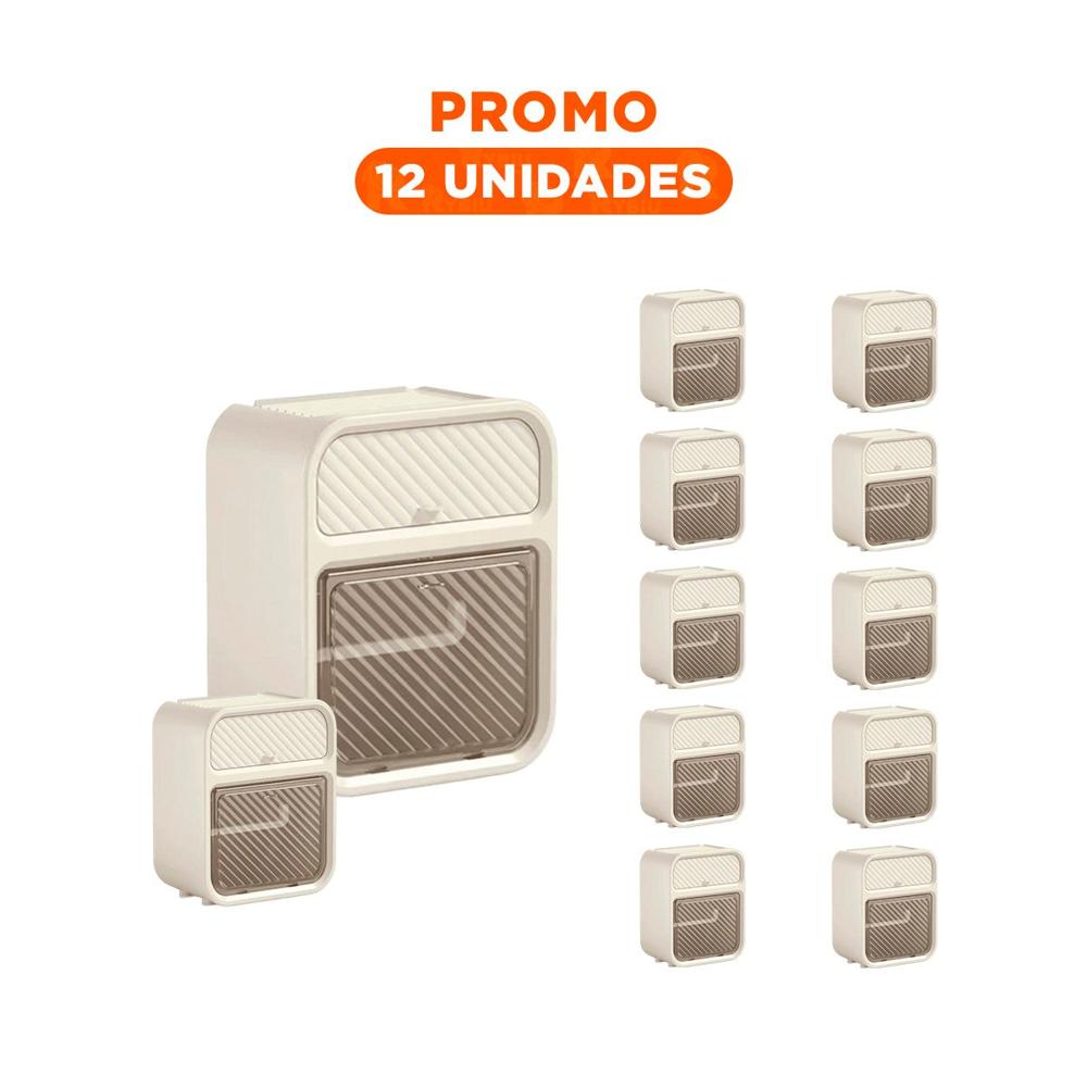 Pack12 Bolso Malla para Limpieza Ropa Formato Rectangular 40x30cm Rosado