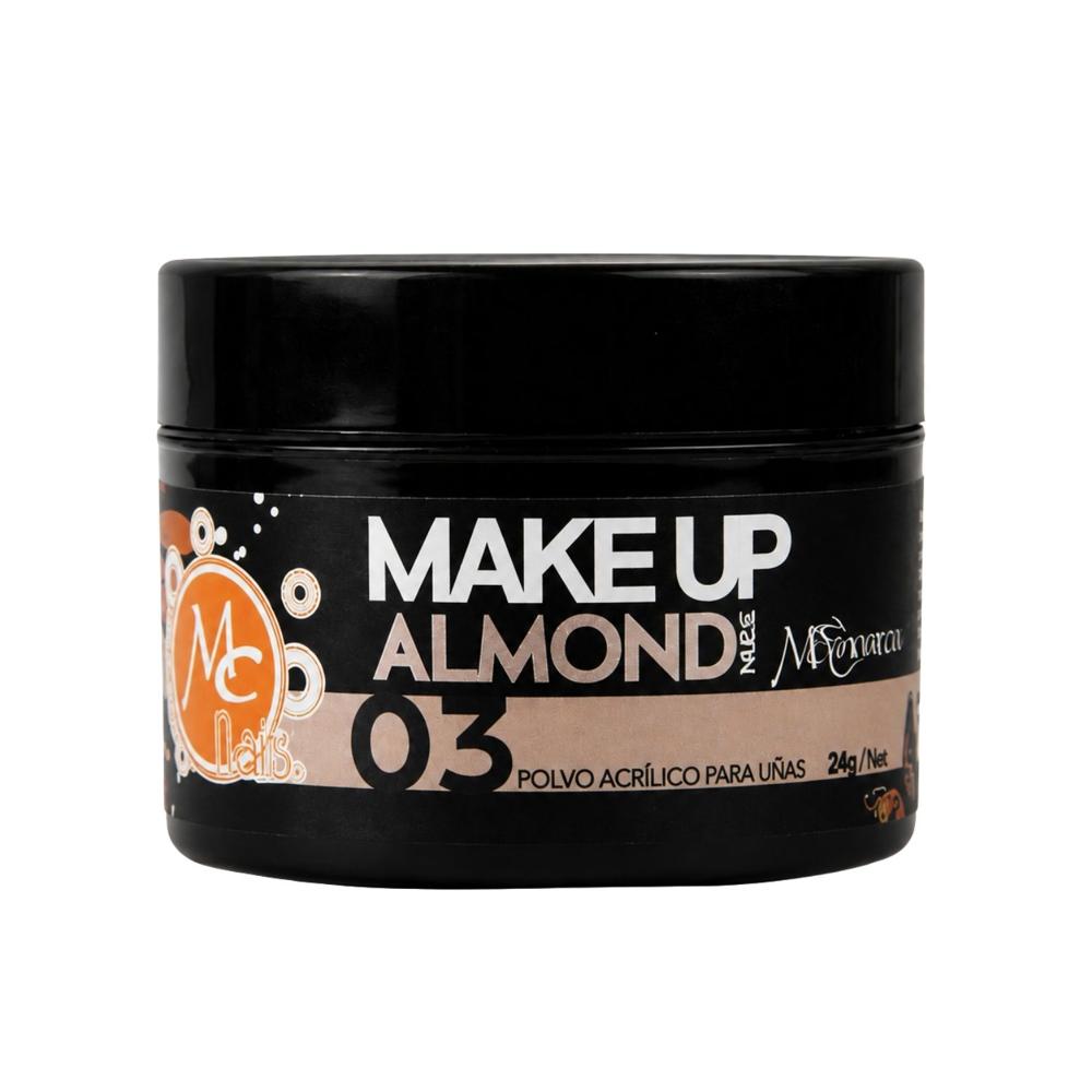Make Up Almond Tono 03 24g - MC NAILS