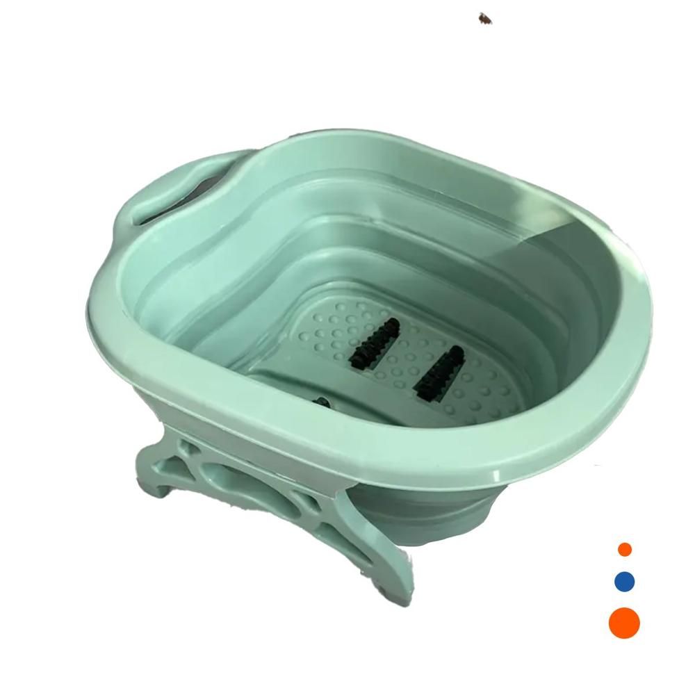 Lavadero Portatil con Masajeador de Pies Celeste para Uso en Casa YRegalo Sticker