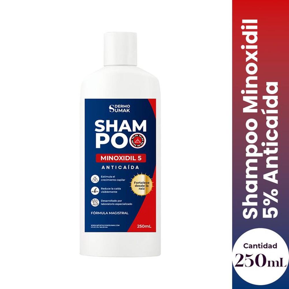 MINOXIDIL 5 POR CIENTO SHAMPOO 250ML - DERMO SUMAK