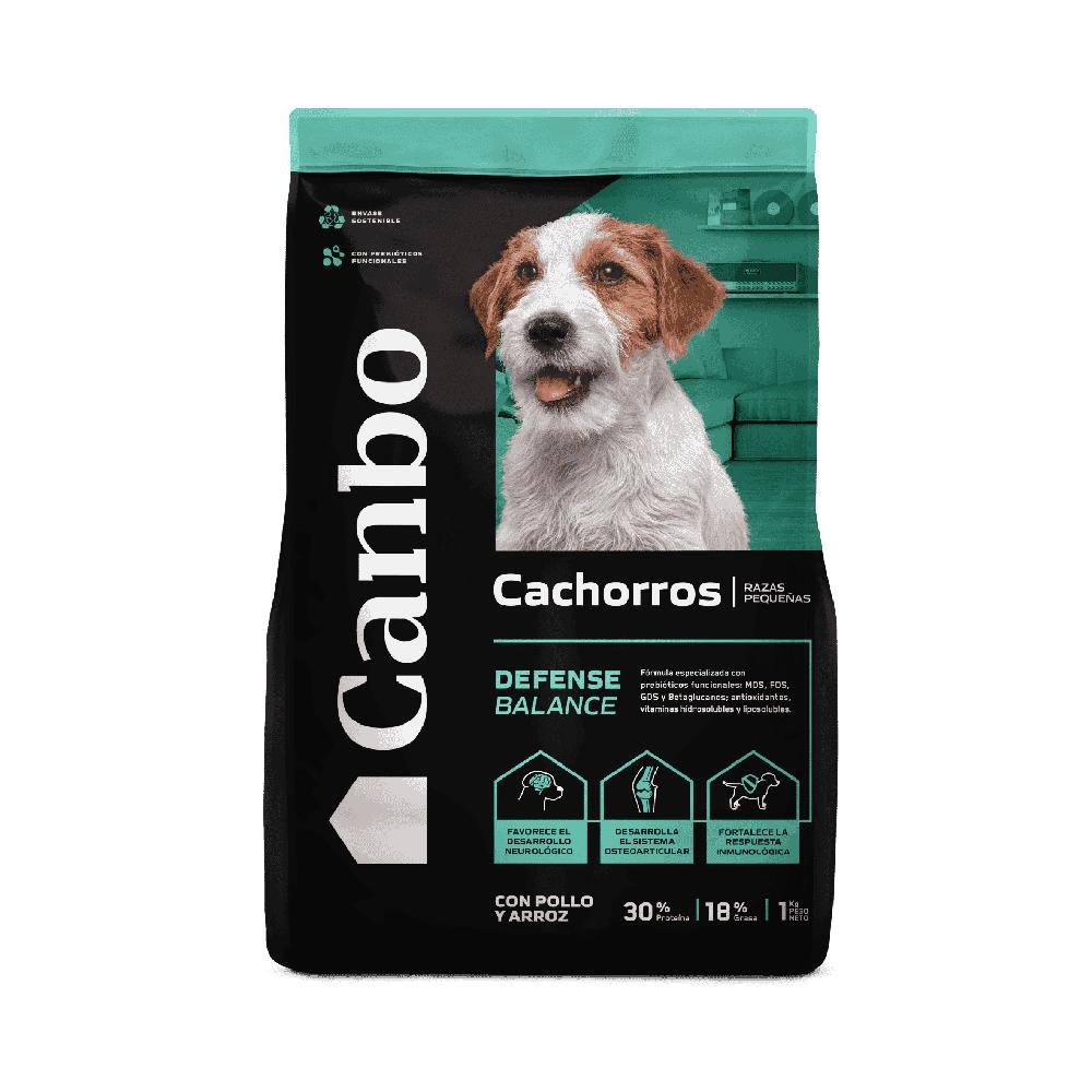 CANBO DEFENSE BALANCE CACHORROS RAZAS PEQUEÑAS - POLLO Y ARROZ - 1kg