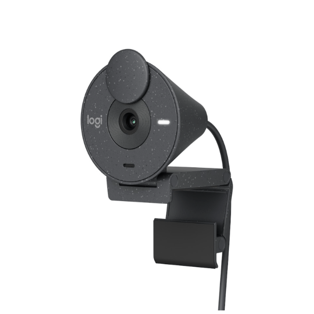 Cámara Web Logitech Brio 300 Full HD 1080P USB-C Grafito