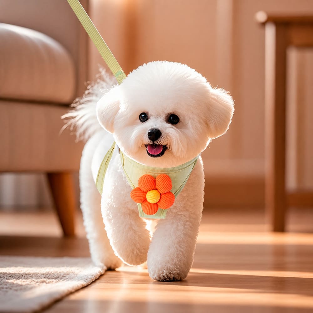 Pack De 6 Arneses Con Diseño De Flor Para Perro Y Gato Talla L