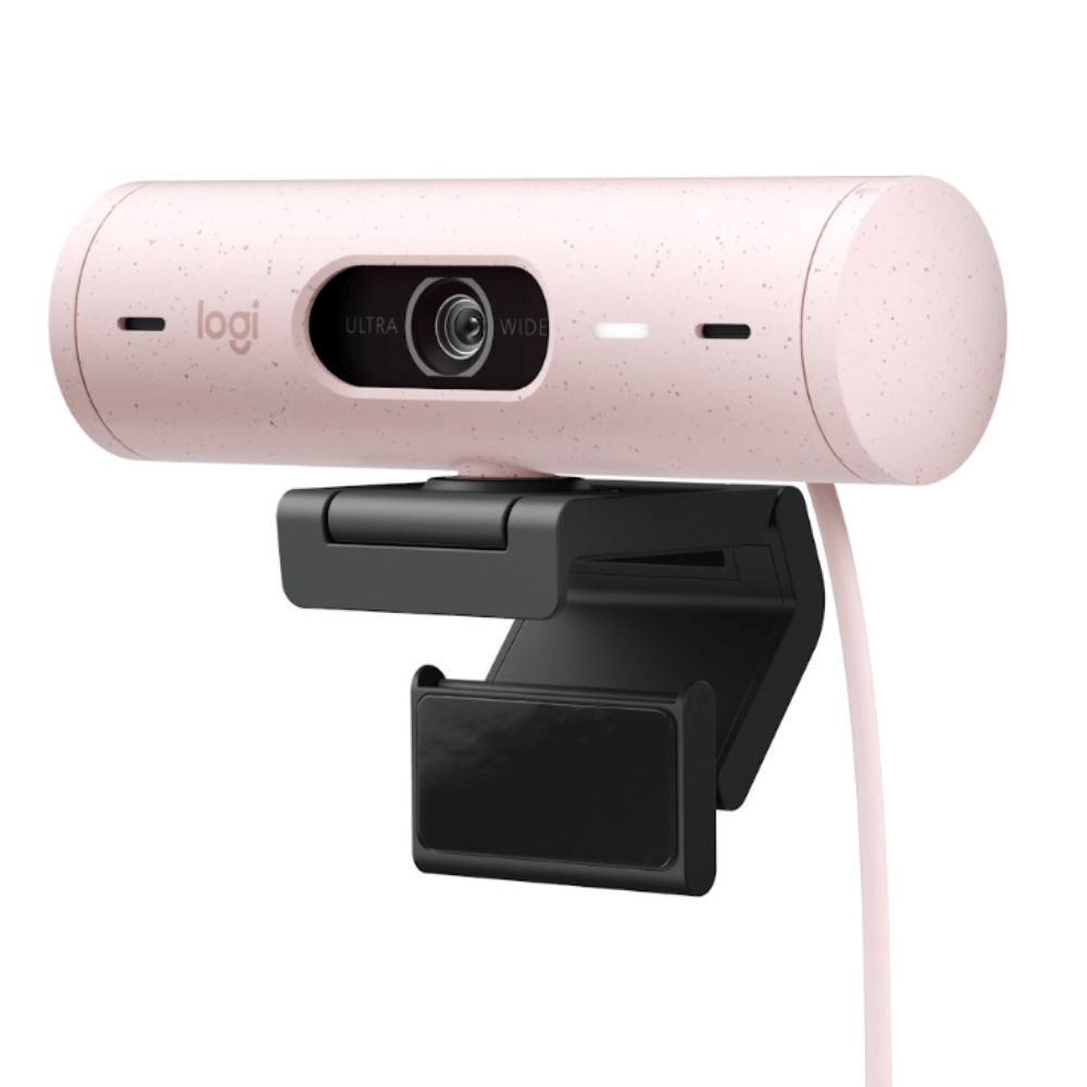 Camara Web Logitech Brio 500 Full HD 1080P USB-C Rose