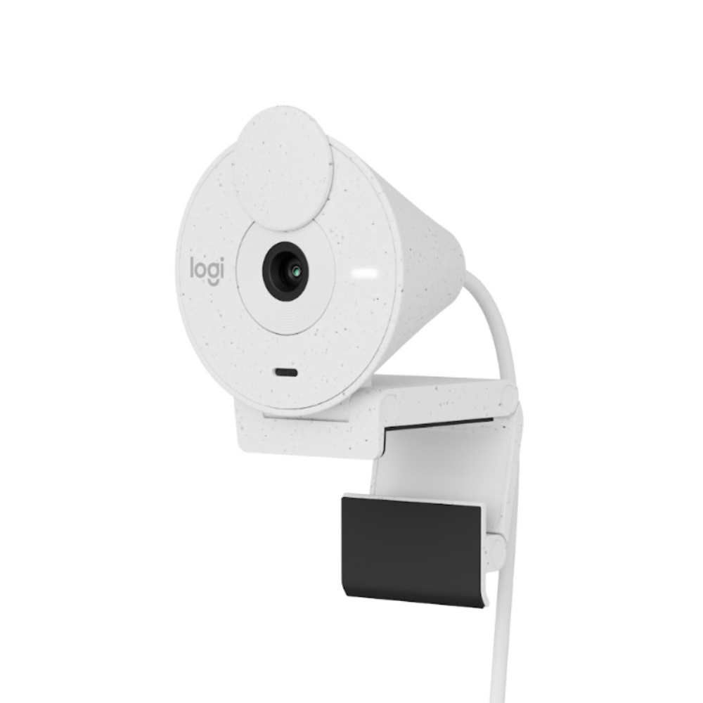 Cámara Web Logitech Brio 300 Full HD 1080P USB-C Blanco
