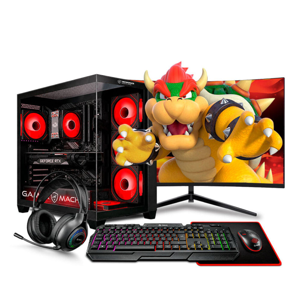 COMPUTADORA PC GAMER Draco Core i7 6th 16GB 500GB 24VA RTX3050 6GB MIPCLISTA - PCGAMER