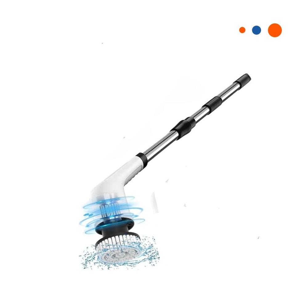 Brocha de Limpieza Electrico Blanco 7 en 1 para Hogar Moderno Y Regalo Sticker
