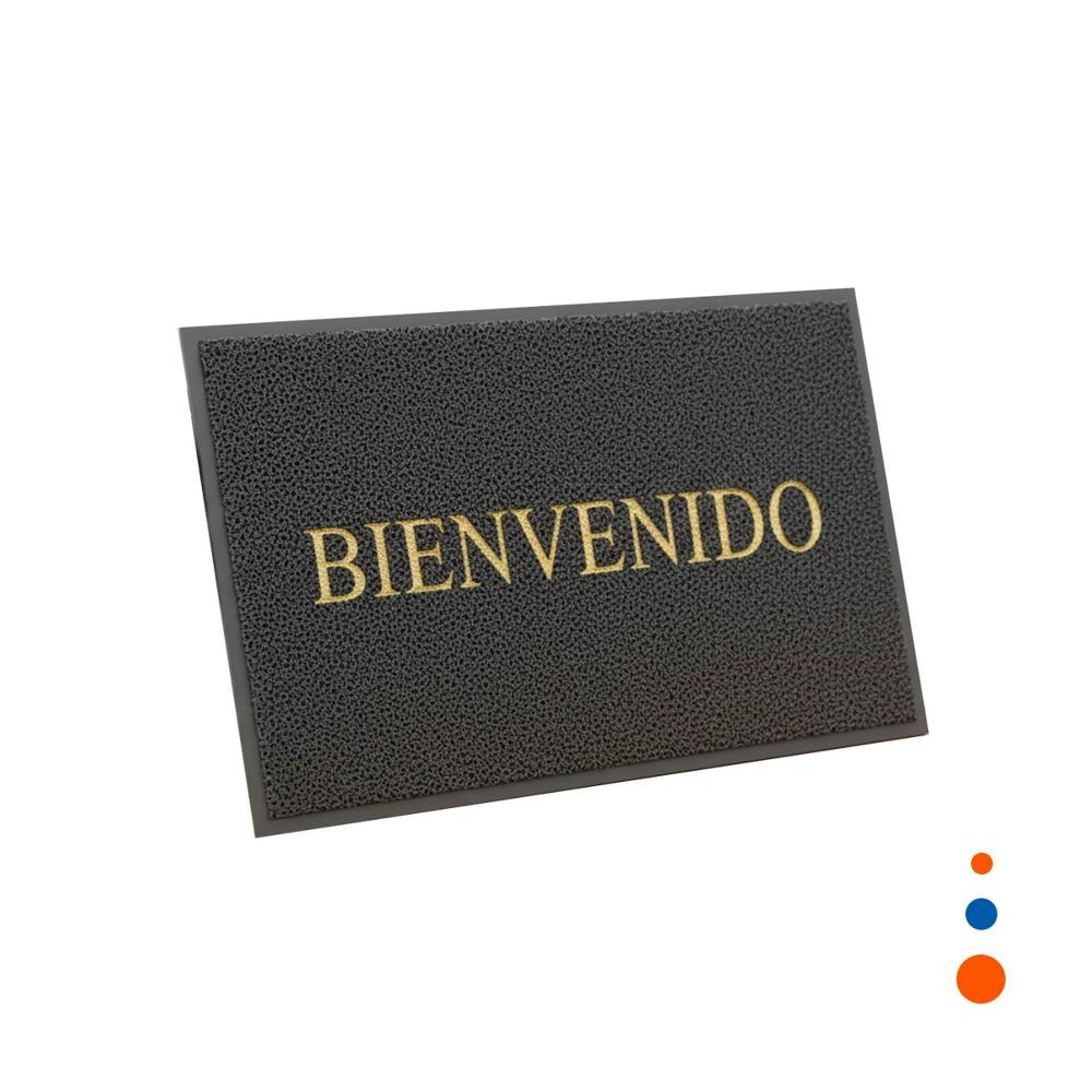 Tapiz Rectangular Bienvenido Plomo para Decorar y Recibir Invitados Y Regalo Sticker