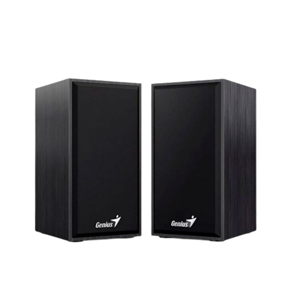 Parlantes Genius SP-HF180 USB 3.5mm Estéreo 6W para PC Laptop Negro