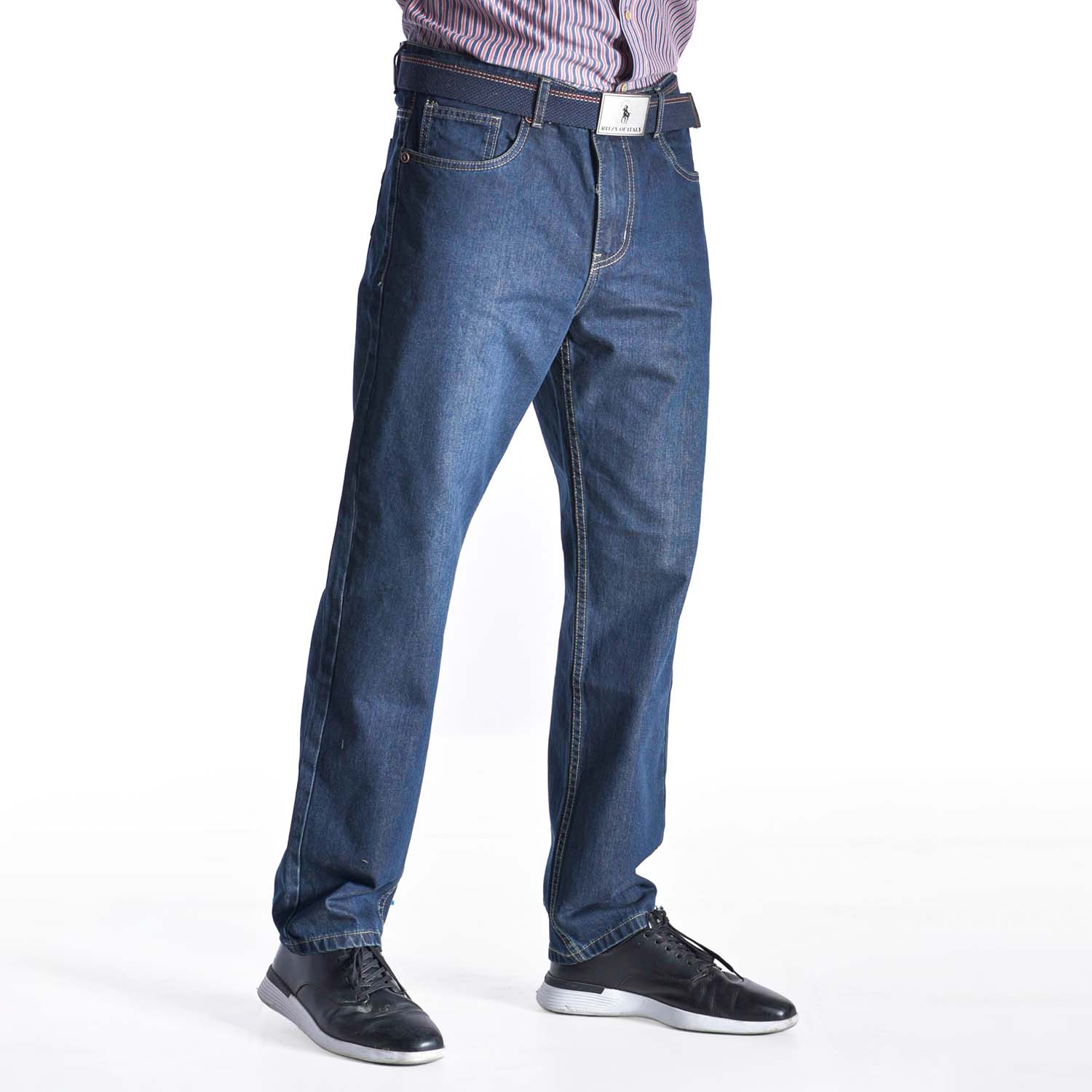 Jean Hombre Ritzy Of Italy Ranie Azul Marino Talla 34