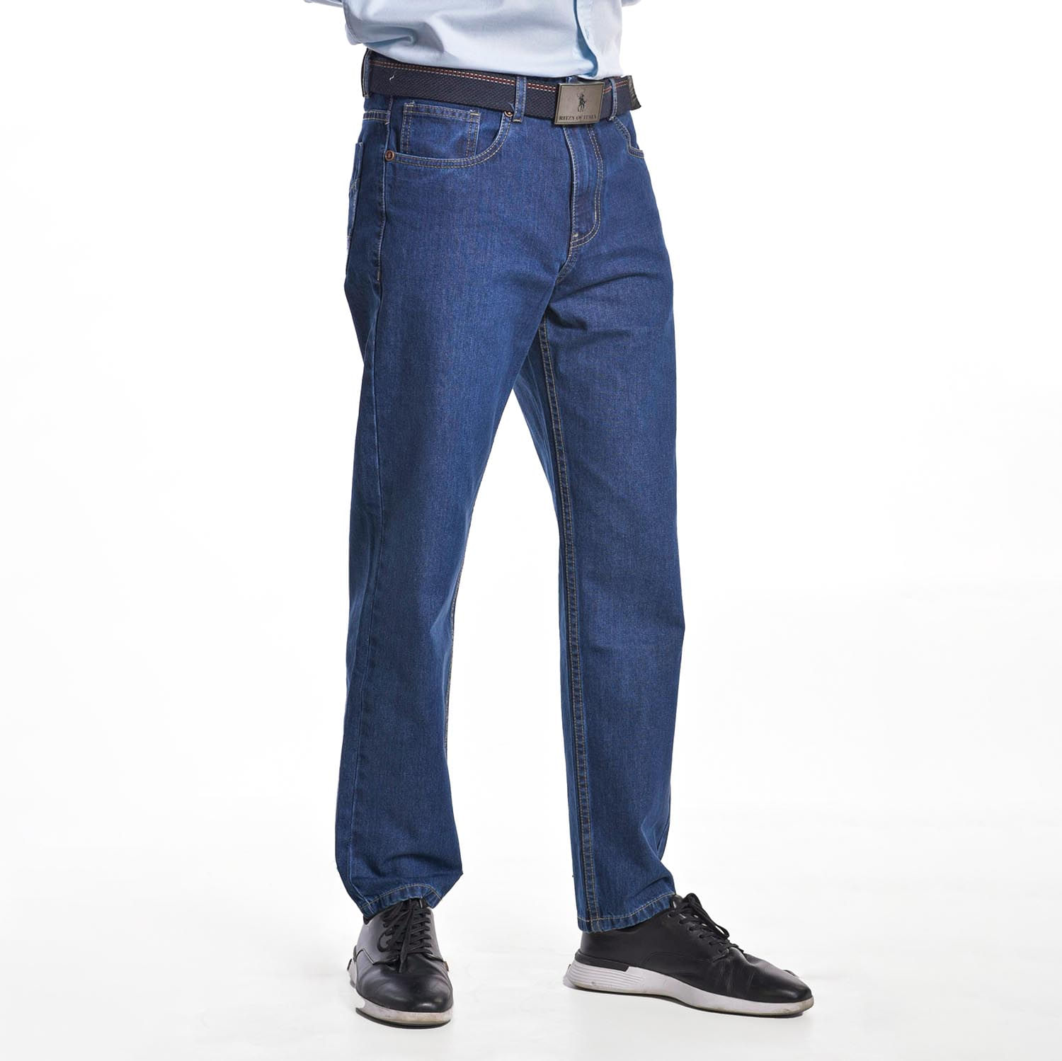 Jean Hombre Ritzy Of Italy Ranie Azul Talla 28