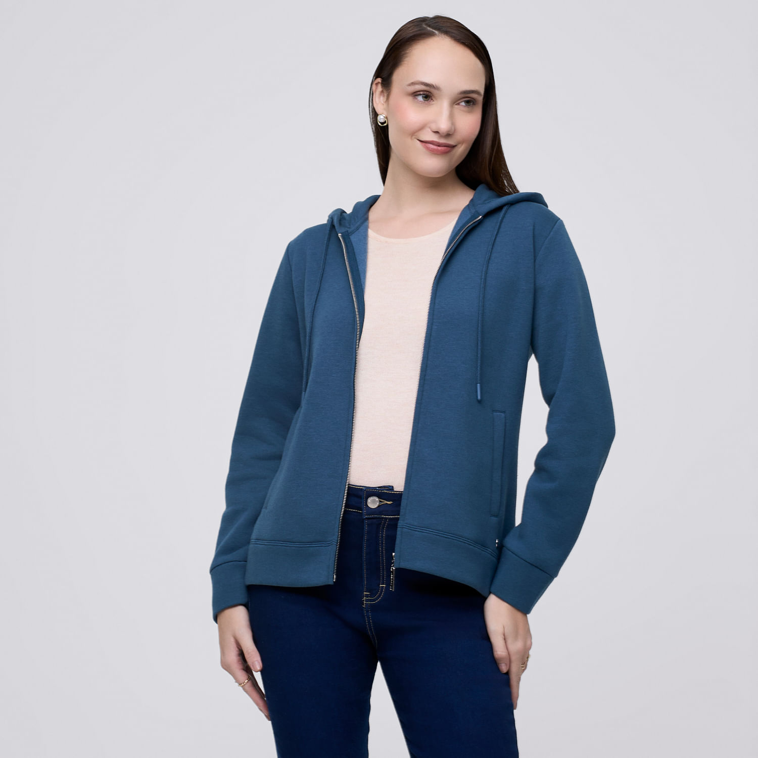Polera Mujer Buzo 1 Madison Verde S
