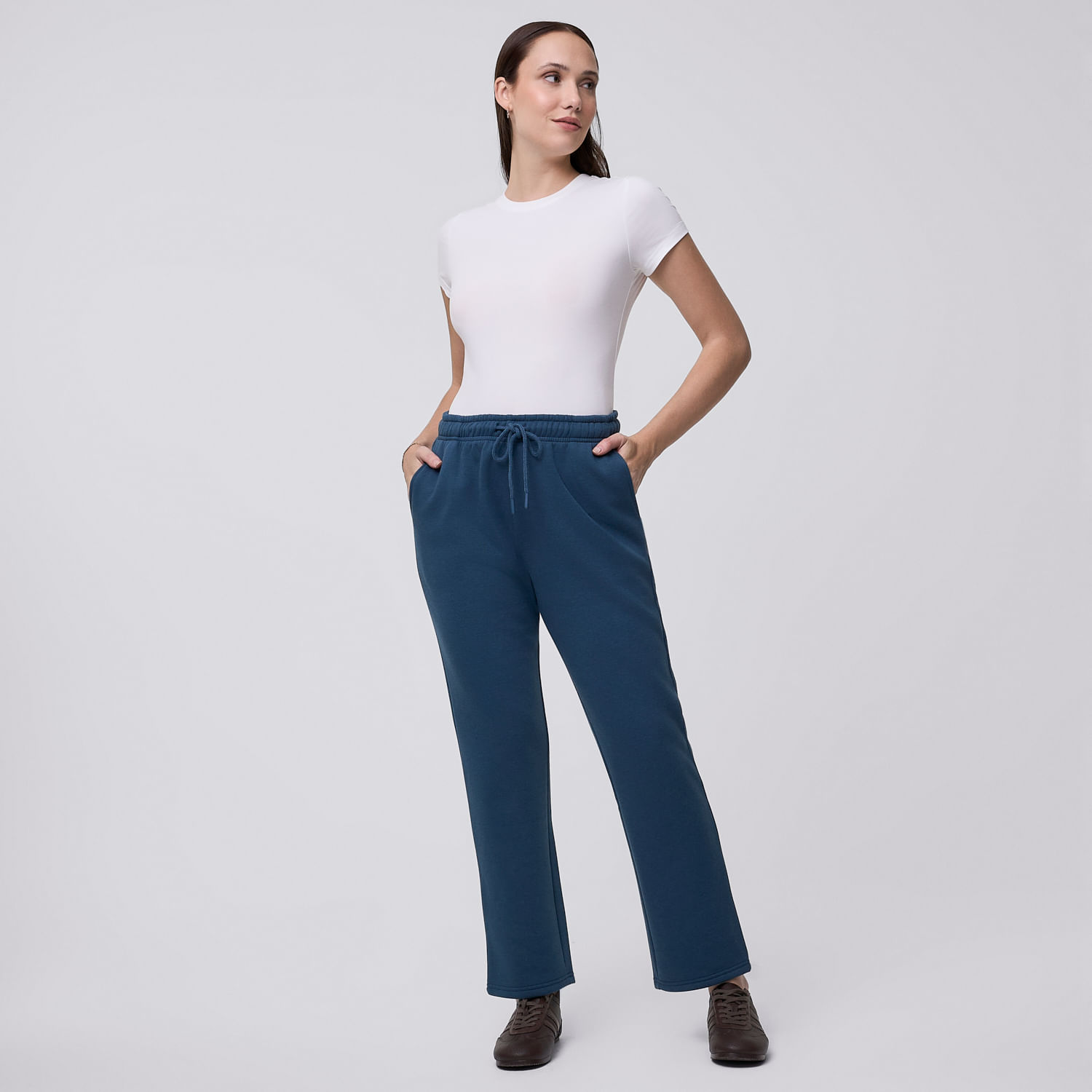 Pantalón Buzo Mujer Buzo Madison Verde S