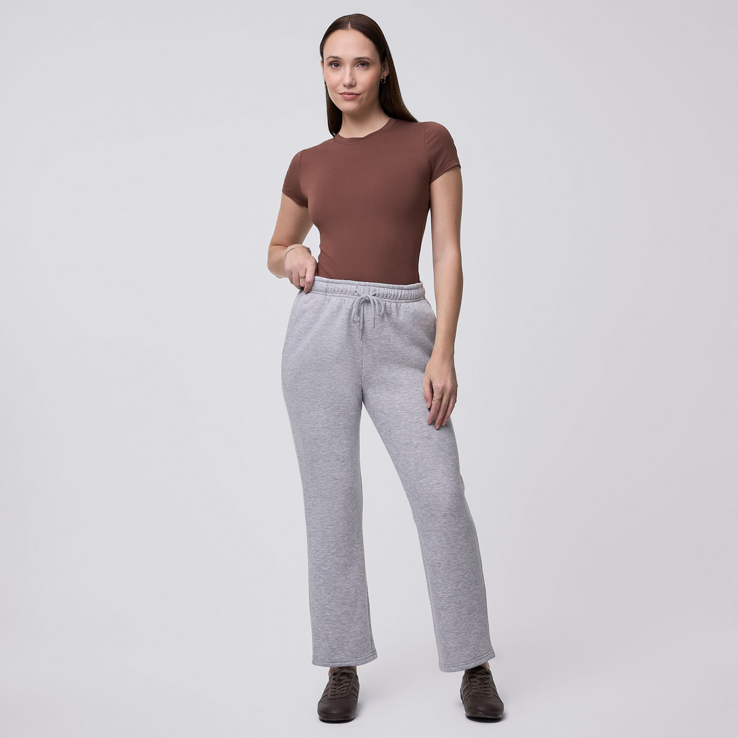 Pantalón Buzo Mujer Buzo Madison Gris L