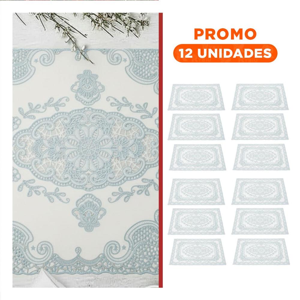 Pack12 Cubierta Sofisticada Plateada con Flores y Ramas para Mesa Elegante