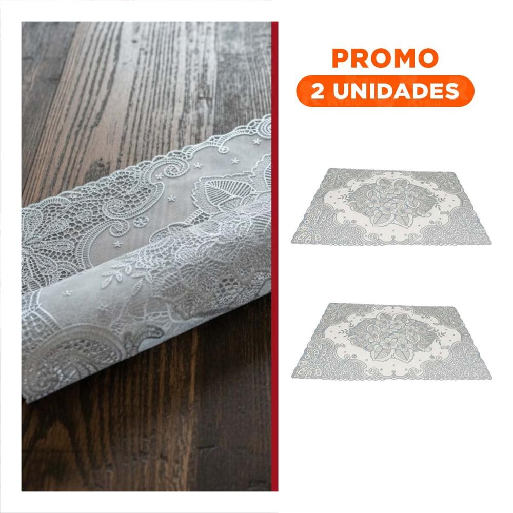 Pack2 Cubierta Elegante Plateada con Motivo Floral para Decoracion Navidena YRegalo Sticker