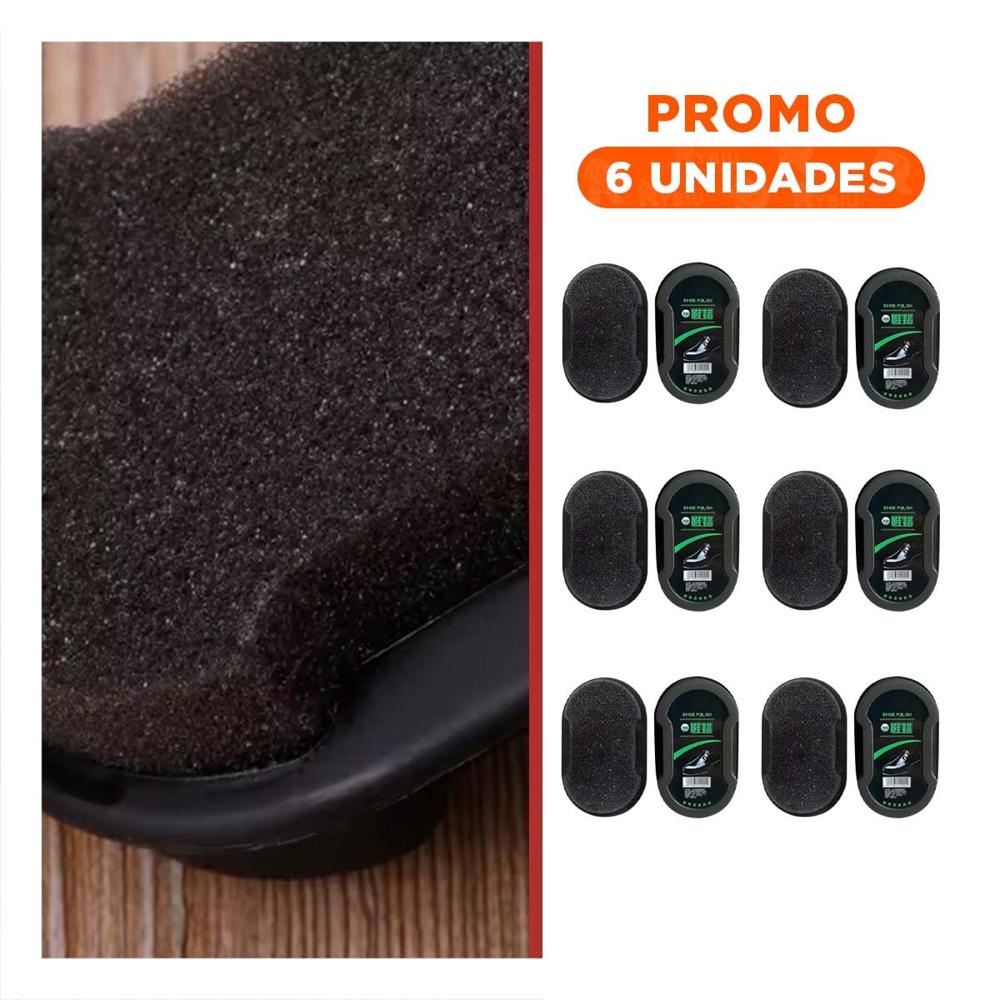 Pack6 Cera Profesional Negro 6.5x10.5cm Brillo Duradero y Proteccion Completa Y Regalo Sticker