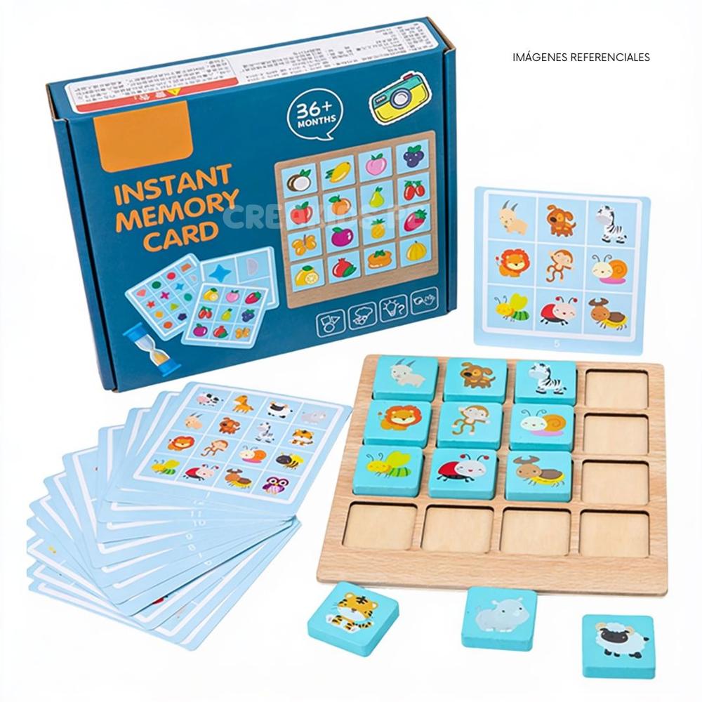 Juego de Memoria con Fichas y Reloj de Arena Juguete Educati