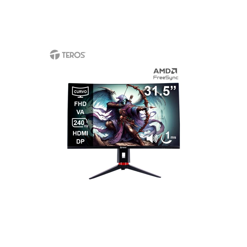 Monitor Curvo Gaming TEROS TE-3219G 31.5 FHD VA 240Hz 1ms HDR FreeSync