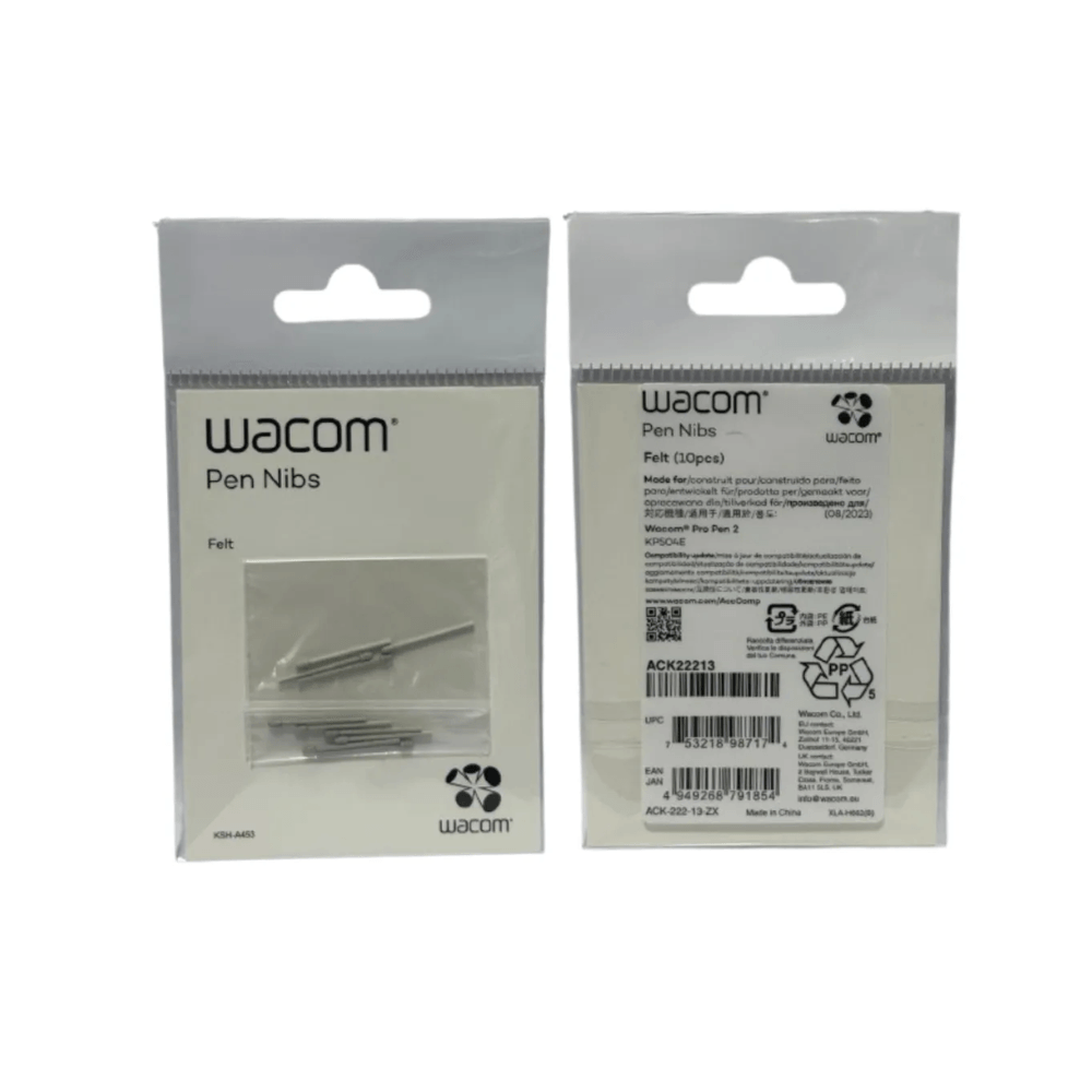 Kit de Puntas Wacom Para Pro Pen 2 Y 3d Ack22213 De Color Blanco
