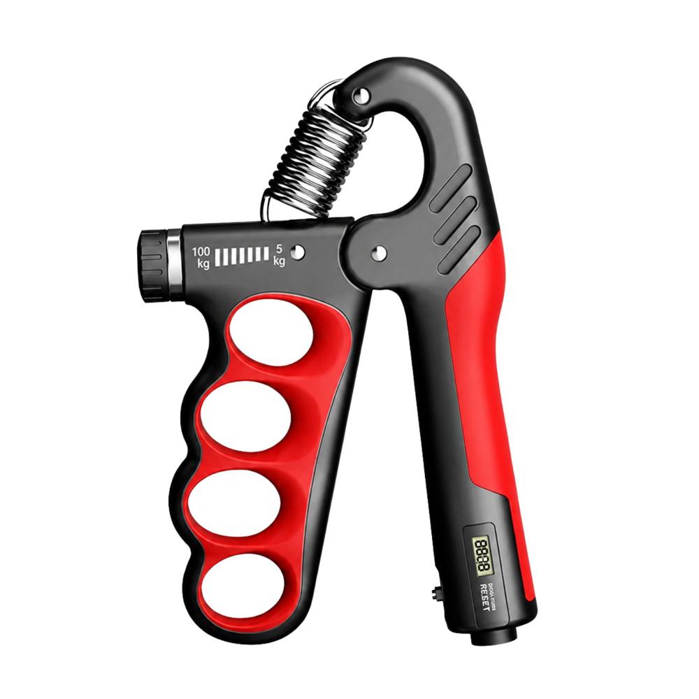 Hand Grip Rojo 100 kg Con Contador