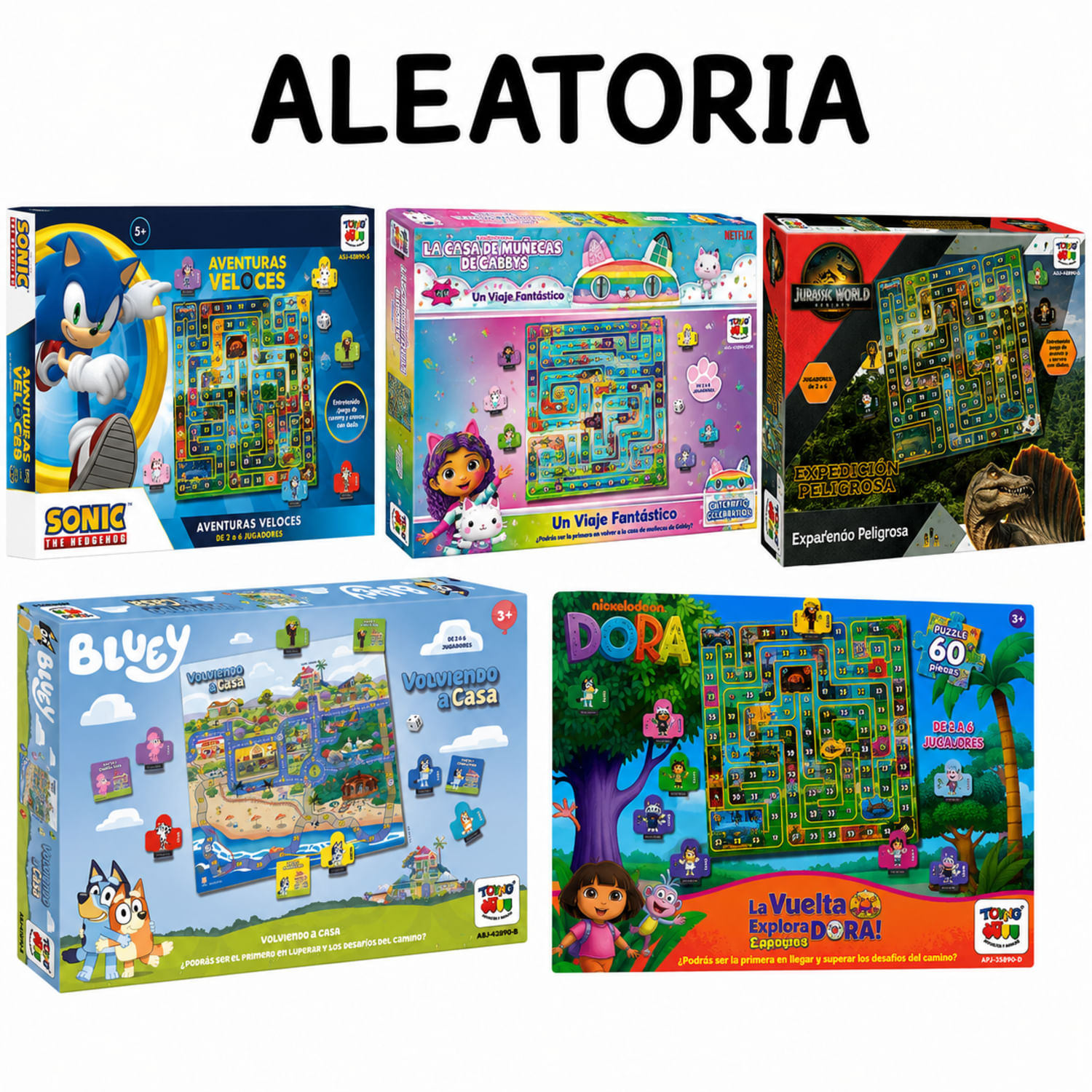 Juego De Mesa De Avance Toyng - Modelo Aleatorio