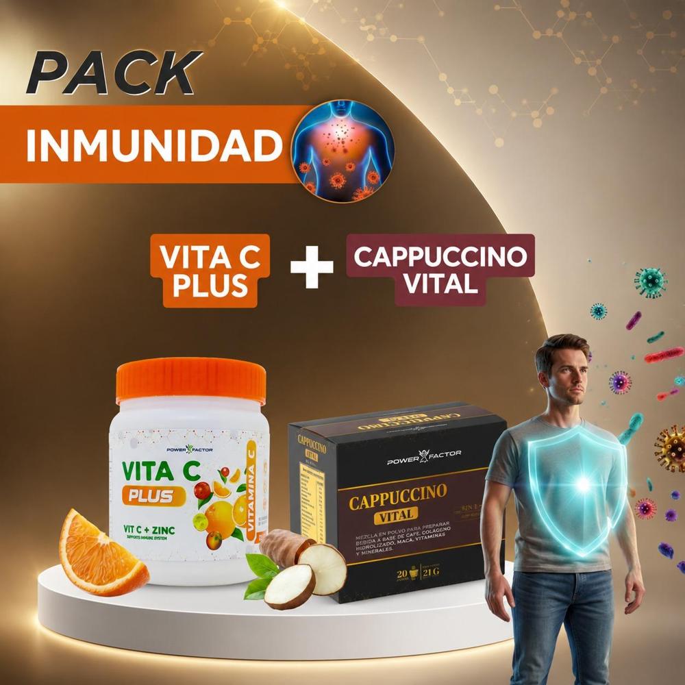PACK INMUNIDAD VITA C PLUS CAPPUCCINO VITAL