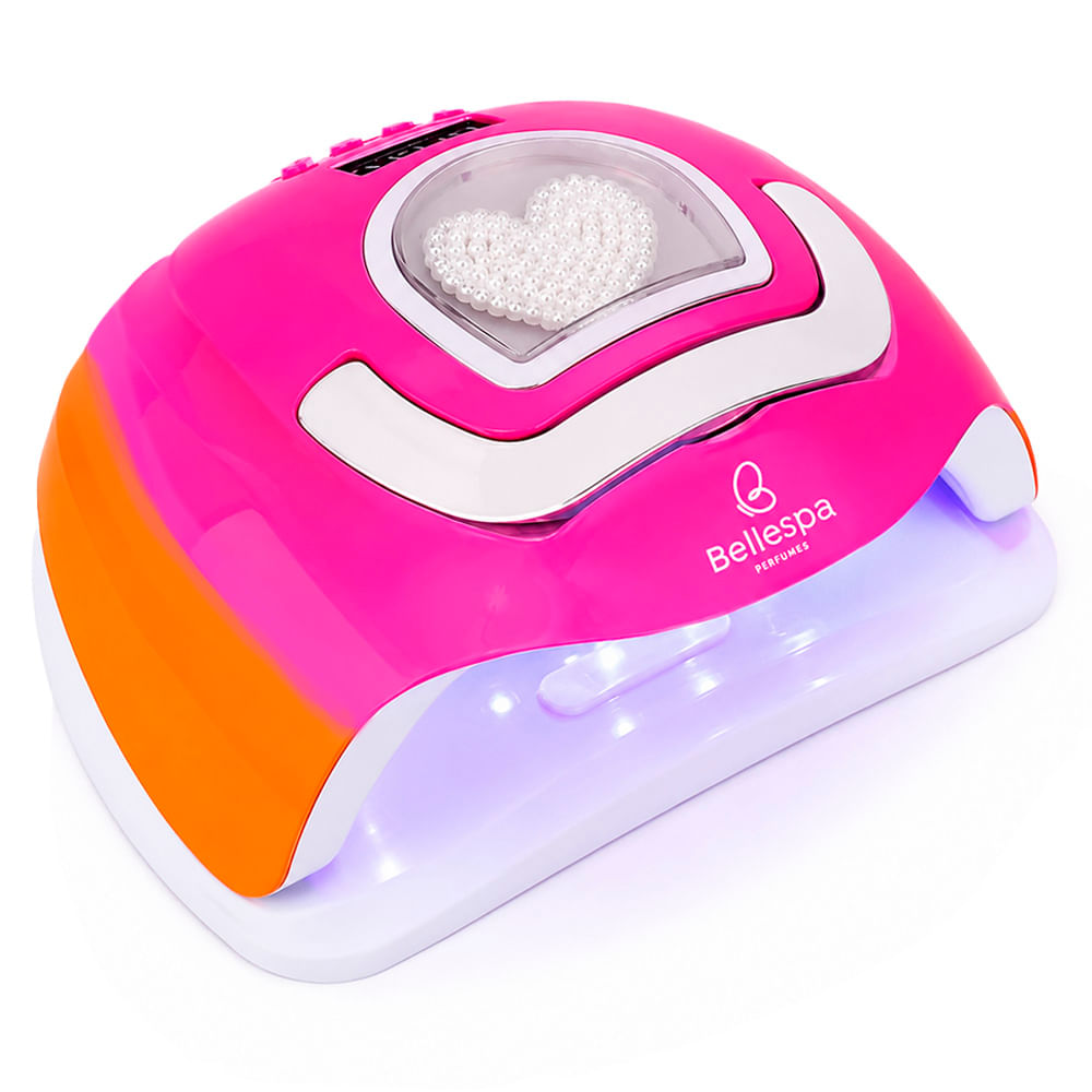 LÁMPARA LED UV PARA SECADO DE UÑAS PROFESIONAL LOVE GLAM FUCSIA