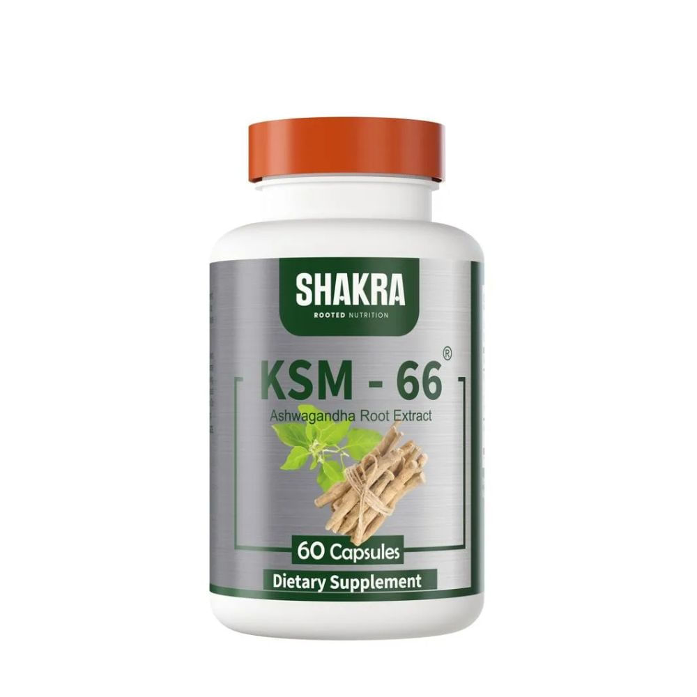 Shakra KSM66 Ashwagandha 60 Capsulas
